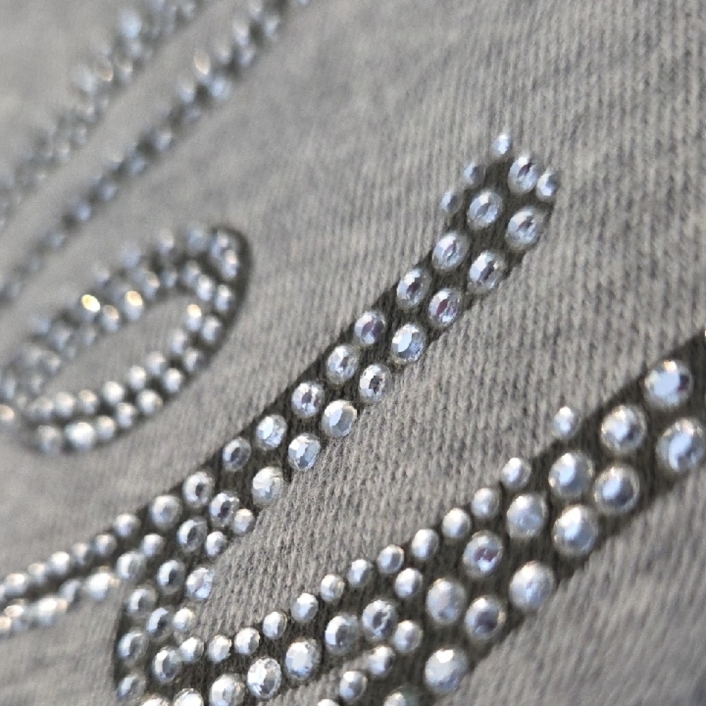 Harley-Davidson Gray Studded Script Zip Hoodie - image 4